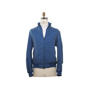 KIRED Mens Blue Stretch Zip Up Jacket 52